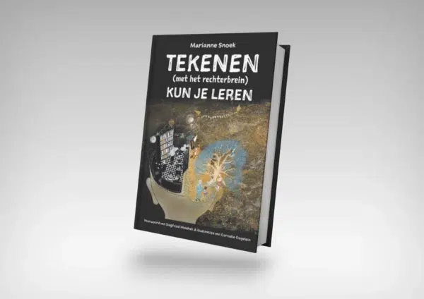 De cover van het boek tekenen met het rechterbrein kun je leren.