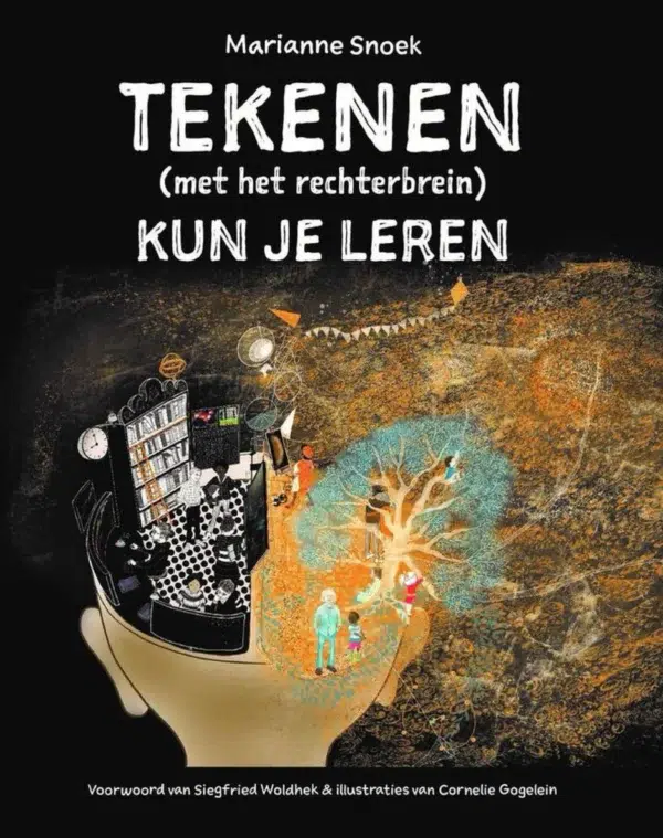 Cover van het boek Tekenen met het Rechterbrein kun je leren